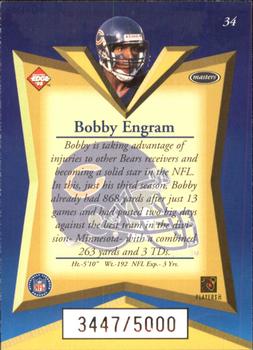 1998 Collector's Edge Masters #34 Bobby Engram Back