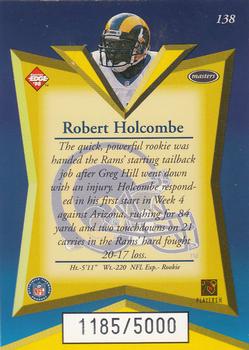 1998 Collector's Edge Masters #138 Robert Holcombe Back