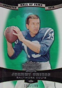 2006 Topps Triple Threads - Emerald #16 Johnny Unitas Front