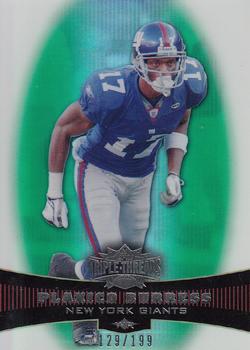 2006 Topps Triple Threads - Emerald #28 Plaxico Burress Front