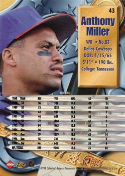 1998 Collector's Edge Supreme Season Review #43 Anthony Miller Back