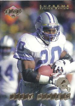 1998 Collector's Edge Supreme Season Review #60 Barry Sanders Front