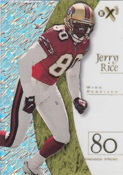 1998 SkyBox E-X2001 #7 Jerry Rice Front