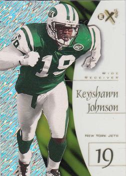 1998 SkyBox E-X2001 #19 Keyshawn Johnson Front