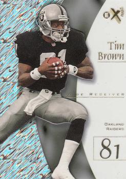 1998 SkyBox E-X2001 #33 Tim Brown Front