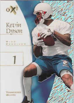 1998 SkyBox E-X2001 #53 Kevin Dyson Front