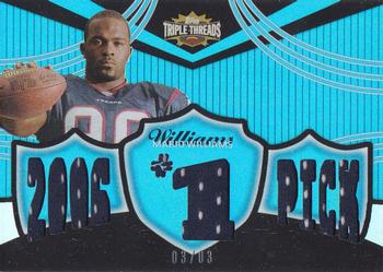 2006 Topps Triple Threads - Relic Sapphire #TTR-71 Mario Williams Front