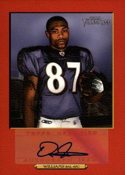 2006 Topps Turkey Red - Autographs Red #TRA-DWI Demetrius Williams Front
