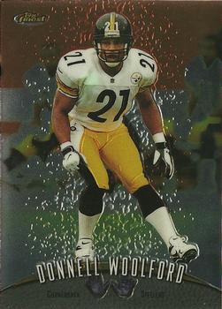 1998 Finest #21 Donnell Woolford Front