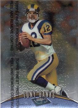 1998 Finest #24 Tony Banks Front