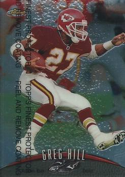 1998 Finest #66 Greg Hill Front