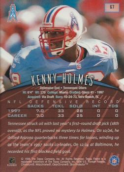 1998 Finest #67 Kenny Holmes Back