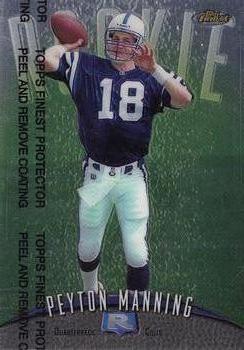 1998 Finest #121 Peyton Manning Front