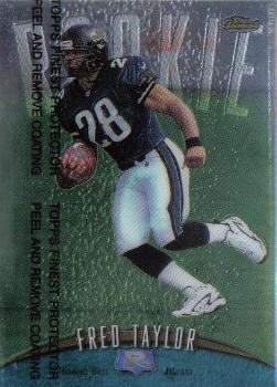 1998 Finest #141 Fred Taylor Front