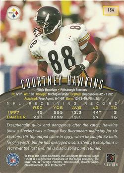 1998 Finest #164 Courtney Hawkins Back