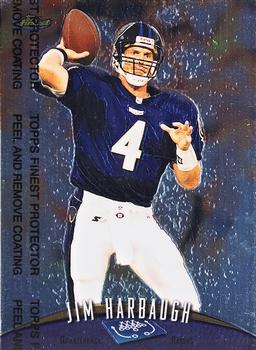 1998 Finest #216 Jim Harbaugh Front