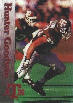 1995 Ultra Graphics Texas A&M Seniors #NNO Hunter Goodwin Front