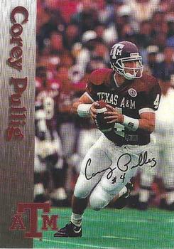 1995 Ultra Graphics Texas A&M Seniors #NNO Corey Pullig Front