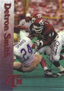 1995 Ultra Graphics Texas A&M Seniors #NNO Detron Smith Front