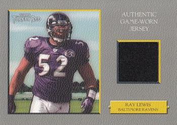 2006 Topps Turkey Red - Relics Gray #TRR-RL Ray Lewis Front