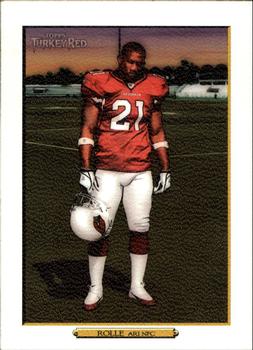 2006 Topps Turkey Red - White #109 Antrel Rolle Front