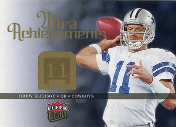 2006 Ultra - Ultra Achievements #UA-DB Drew Bledsoe Front