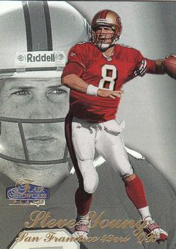 1998 Flair Showcase #17 Steve Young Front