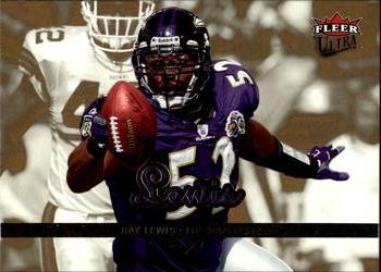 2006 Ultra - Gold Medallion #17 Ray Lewis Front