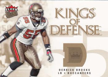 2006 Ultra - Kings of Defense #KD-DB Derrick Brooks Front