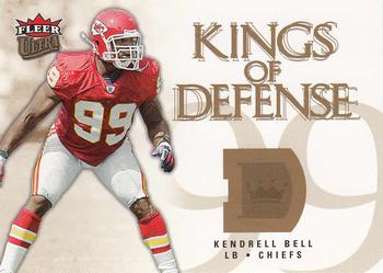 2006 Ultra - Kings of Defense #KD-KB Kendrell Bell Front