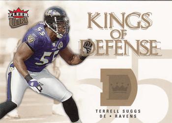 2006 Ultra - Kings of Defense #KD-TS Terrell Suggs Front