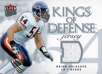 2006 Ultra - Kings of Defense Jerseys #KD-BU Brian Urlacher Front