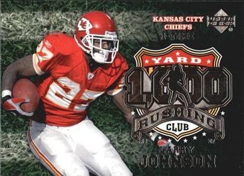 2006 Upper Deck - 1000 Yard Rushing Club #1KR-LJ Larry Johnson Front