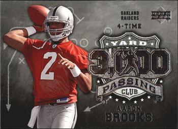 2006 Upper Deck - 3000 Yard Passing Club #3KP-AB Aaron Brooks  Front