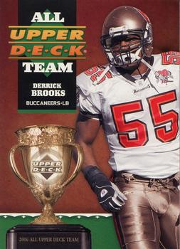 2006 Upper Deck - All Upper Deck Team #1AUDT-DB Derrick Brooks Front