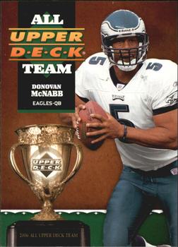 2006 Upper Deck - All Upper Deck Team #1AUDT-DM Donovan McNabb Front