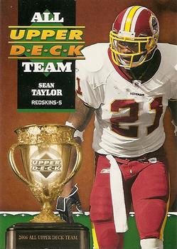 2006 Upper Deck - All Upper Deck Team #1AUDT-ST Sean Taylor Front