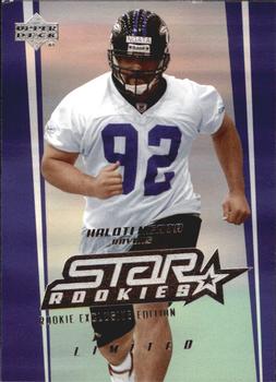 2006 Upper Deck - Rookie Exclusive Edition Star Rookies #209 Haloti Ngata Front