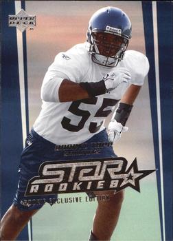2006 Upper Deck - Rookie Exclusive Edition Star Rookies #240 Darryl Tapp Front