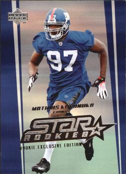 2006 Upper Deck - Rookie Exclusive Edition Star Rookies #262 Mathias Kiwanuka Front