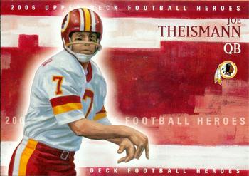 2006 Upper Deck - Football Heroes: Joe Theismann #NNO Joe Theismann Front
