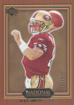 2006 Upper Deck - 2006 National Sports Collectors Convention #NFL-5 Alex Smith Front