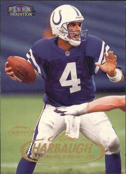 1998 Fleer Tradition #78 Jim Harbaugh Front