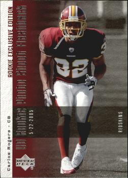 2006 Upper Deck - Rookie Exclusive Edition UD Rookie Photo Shoot Flashback #PSF-CR Carlos Rogers Front