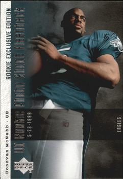 2006 Upper Deck - Rookie Exclusive Edition UD Rookie Photo Shoot Flashback #PSF-DM Donovan McNabb Front