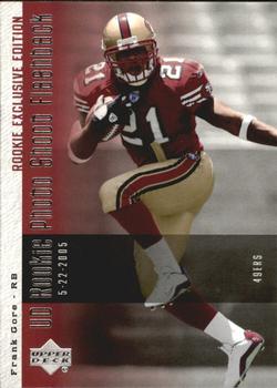 2006 Upper Deck - Rookie Exclusive Edition UD Rookie Photo Shoot Flashback #PSF-FG Frank Gore Front