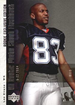 2006 Upper Deck - Rookie Exclusive Edition UD Rookie Photo Shoot Flashback #PSF-LE Lee Evans Front