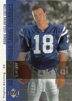 2006 Upper Deck - Rookie Exclusive Edition UD Rookie Photo Shoot Flashback #PSF-PM Peyton Manning Front