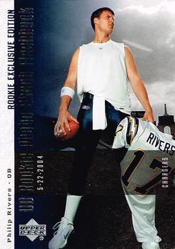 2006 Upper Deck - Rookie Exclusive Edition UD Rookie Photo Shoot Flashback #PSF-PR Philip Rivers Front