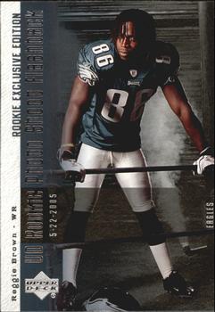2006 Upper Deck - Rookie Exclusive Edition UD Rookie Photo Shoot Flashback #PSF-RB Reggie Brown Front